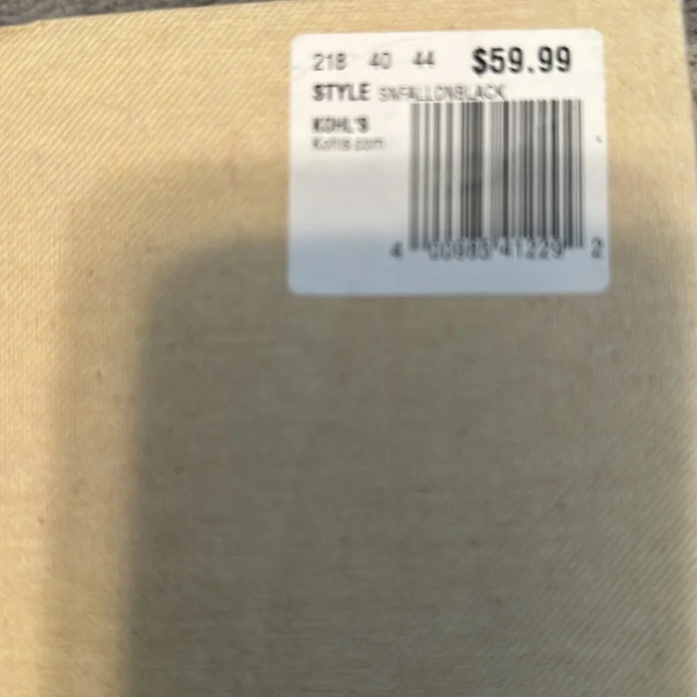 NIB Sonoma Black Cork Wedges - Size 8M